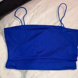 SHEIN Blue Tank Top